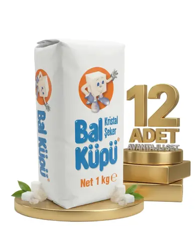 Balküpü Toz Şeker 12x1 Kg - Balküpü