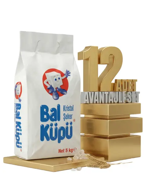 Balküpü Toz Şeker 12x5 Kg - 1