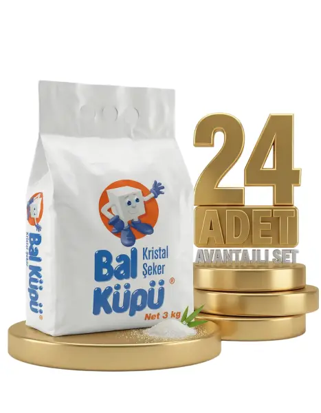 Balküpü Toz Şeker 24x3 Kg - 1