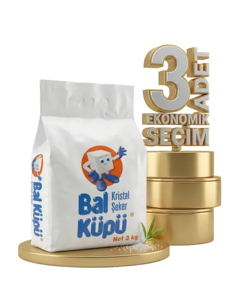 Balküpü Toz Şeker 3x3 Kg - 1
