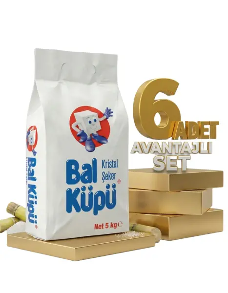 Balküpü Toz Şeker 6x5 Kg - 1