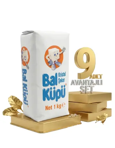 Balküpü Toz Şeker 9x1 Kg - Balküpü