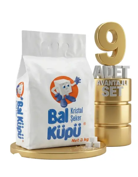 Balküpü Toz Şeker 9x3 Kg - 1
