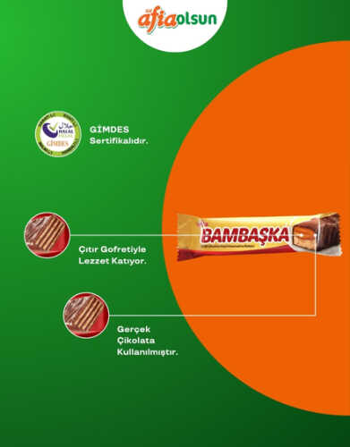 Bambaşka Karamelli Bisküvi 40 Gr - 2