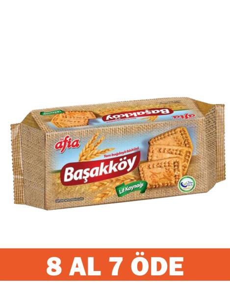 Afia Başakköy Tam Buğdaylı Bisküvi 110 Gr 7 Alana 1 Bedava - 1