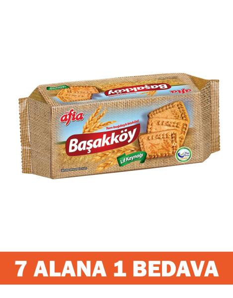 Başakköy Tam Buğdaylı Bisküvi 110 Gr 7 Alana 1 Bedava - 1
