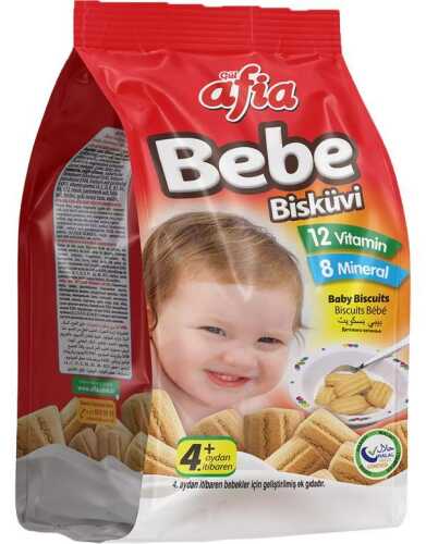 Afia Bebe Bisküvisi Vitamin Katkılı 150 Gr - Afia