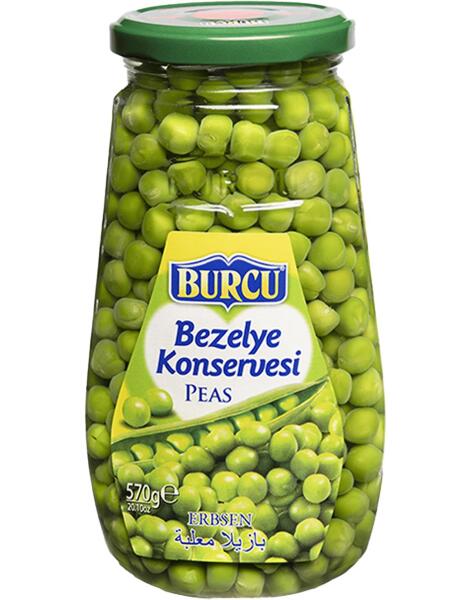 Burcu Konserve Bezelye 570 Gr - 1