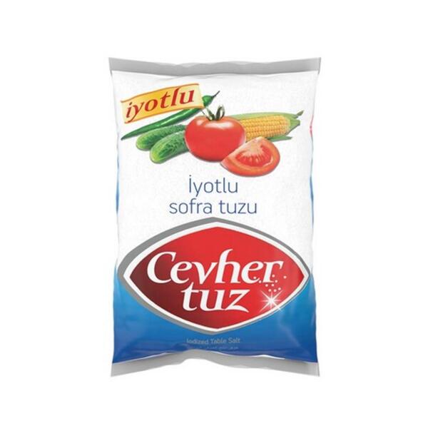 Cevher İyotlu İnce Deniz Tuzu 750 Gr - 1