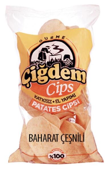 Çiğdem Patates Cips Baharatlı 100 Gr - 1