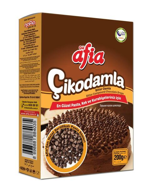 Çikodamla Bitter Parça Çikolata 200 Gr - 1