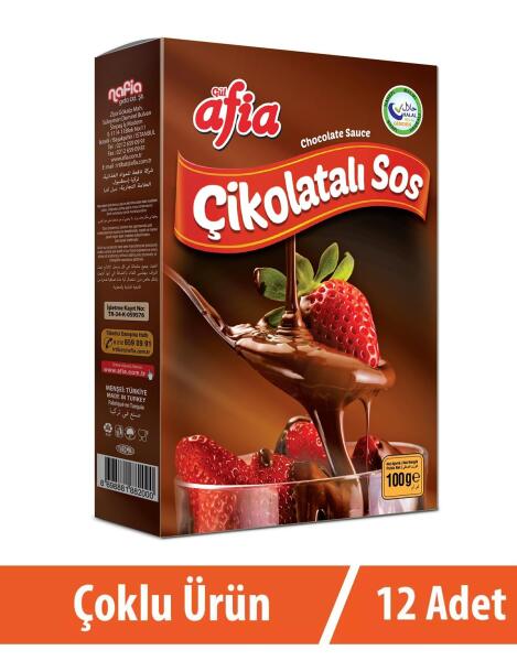 Çikolatalı Sos 12x100 Gr - 1