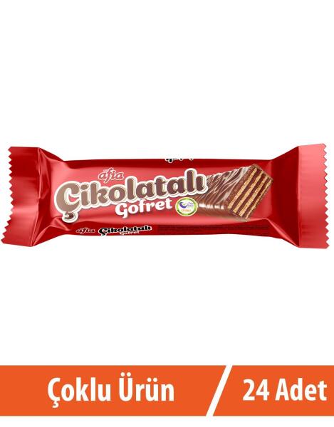 Çikolatalı Sütlü Gofret 24x35 Gr - 1