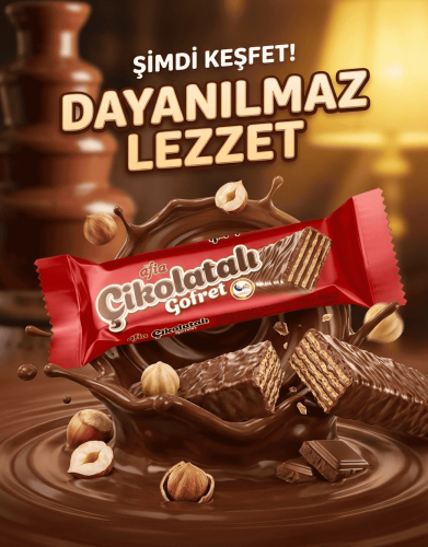 Afia Çikolatalı Sütlü Gofret 35 Gr - 5