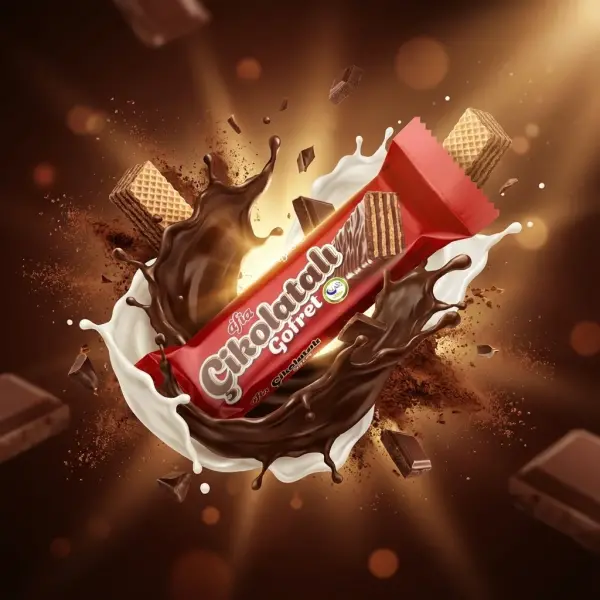 Afia Çikolatalı Sütlü Gofret 35 Gr - 9