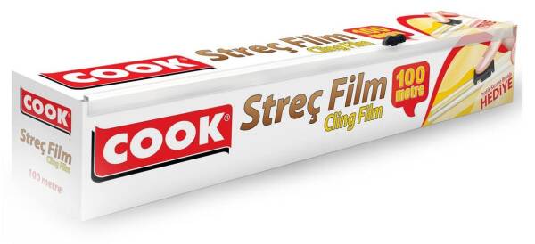 Cook 100M Streç Film + Kayar Bıçak Hediyeli - 1