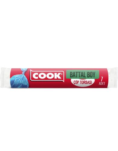 Cook Battal Boy Çöp Torbası 75x90 Cm - Cook