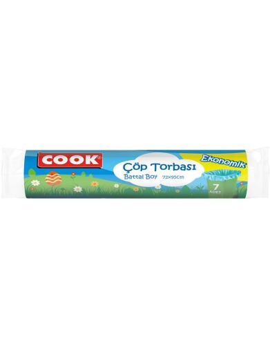 Cook Eko Battal Boy Çöp Torbası 72X95 Cm - Cook