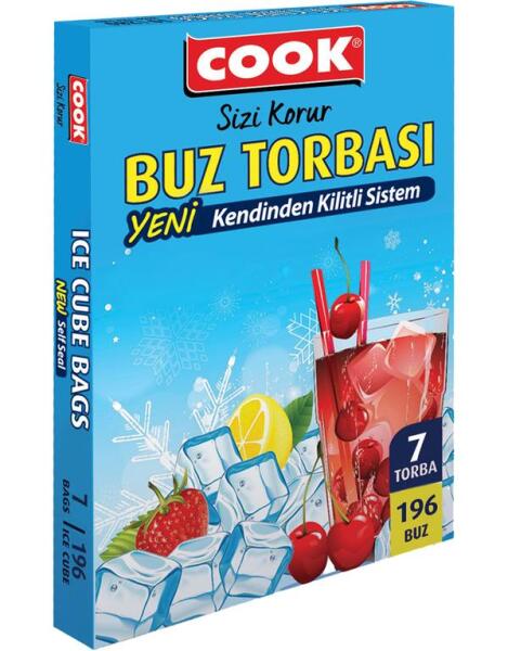 Cook Kilitli Buz Torbası 7li - 1