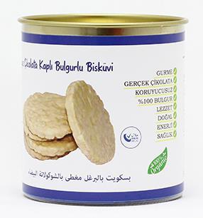 Damdam Beyaz Çikolatalı Bulgurlu Bisküvi 110 Gr - 2