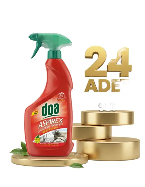 Doa Aspirex Çok Amaçlı Genel Temizleyici 24x750 Ml - 1