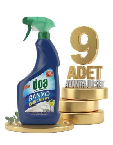 Doa Banyo Temizleyici 9x750 Ml - DOA