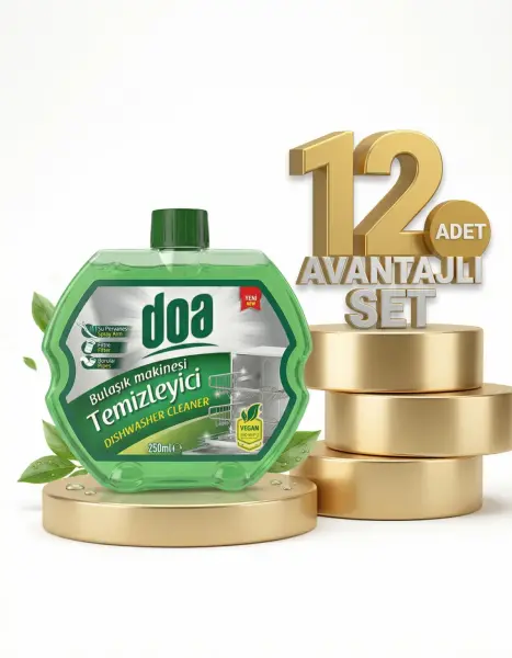 Doa Bulaşık Makine Temizleyici 12x250 Ml - 1