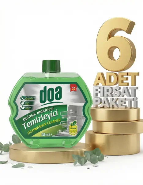 Doa Bulaşık Makine Temizleyici 6x250 Ml - 1
