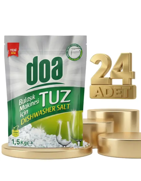 Doa Bulaşık Makine Tuzu Doypack 24x1,5 Kg - 1