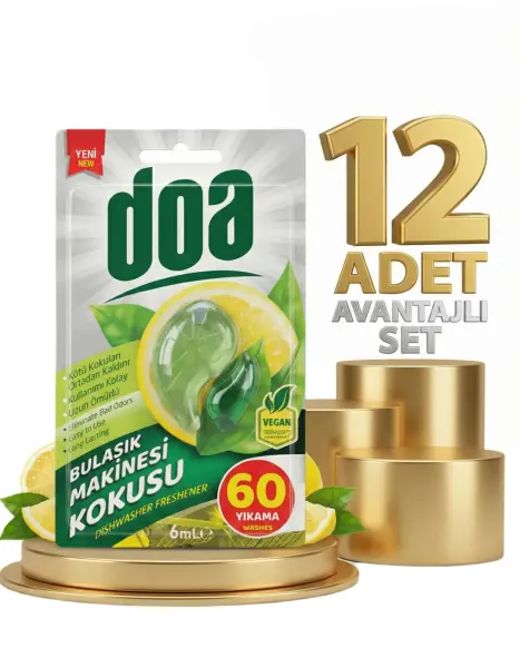 Doa Bulaşık Makinesi Kokusu 60 Yıkama 12x6 Ml - 1