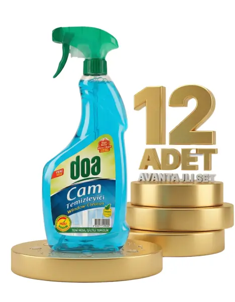 Doa Cam Temizleyicisi 12x750 Ml - 1