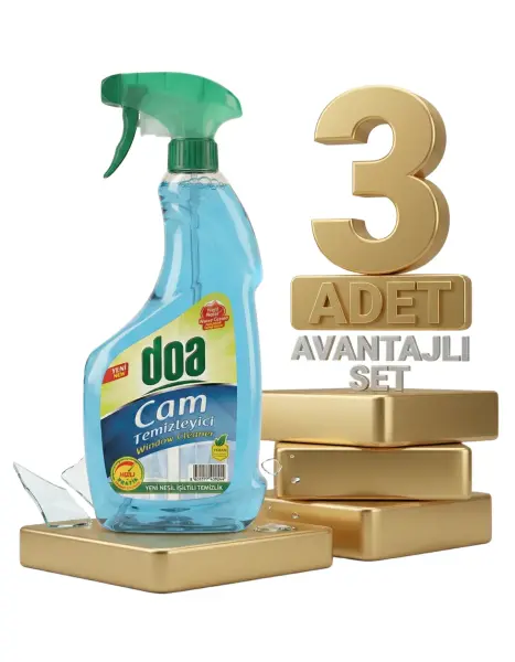 Doa Cam Temizleyicisi 3x750 Ml - 1