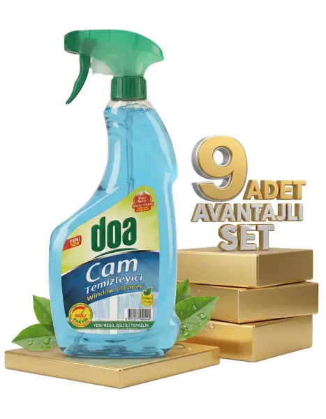 Doa Cam Temizleyicisi 9x750 Ml - 1