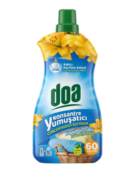Doa Konsatre Yumuşatıcı Lityum Lotus 1500 Ml - 1