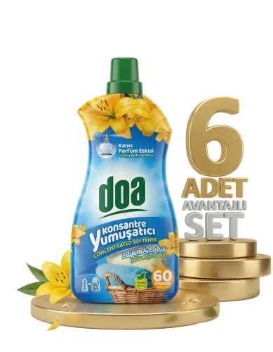 Doa Konsatre Yumuşatıcı Lityum Lotus 6x1500 Ml - Doa