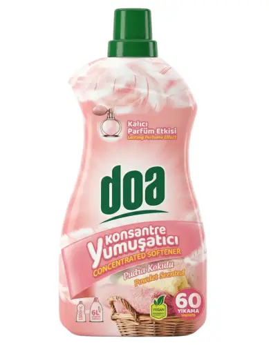 Doa Konsatre Yumuşatıcı Pudra Kokulu 1500 Ml - Doa