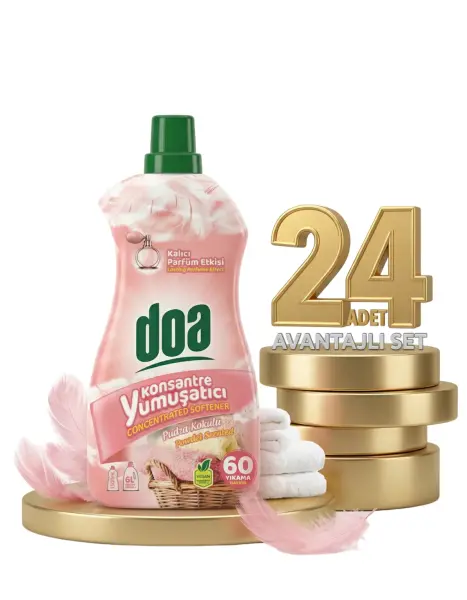 Doa Konsatre Yumuşatıcı Pudra Kokulu 24x1500 Ml - 1