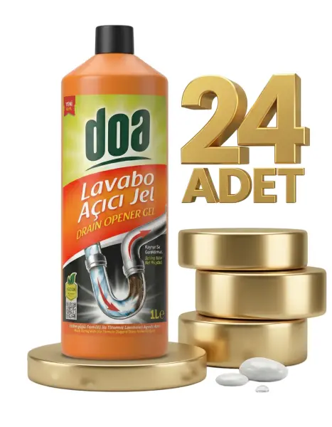 Doa Lavabo Açıcı Jel 24x1000 Ml - 1