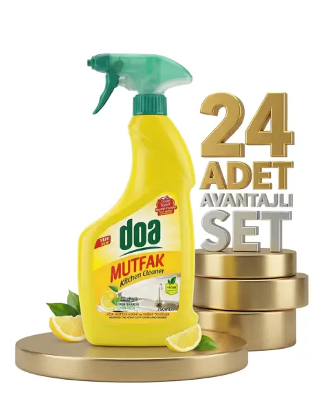 Doa Mutfak Temizleyici 24x750 Ml - 1