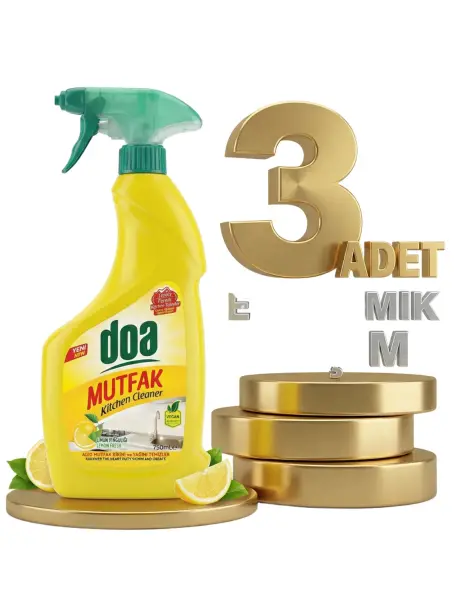 Doa Mutfak Temizleyici 3x750 Ml - 1