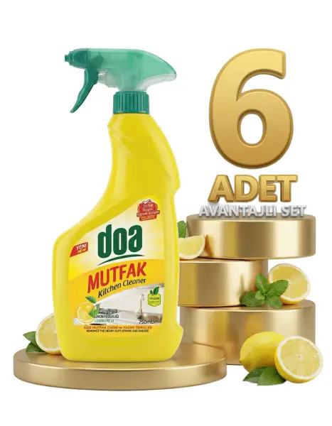 Doa Mutfak Temizleyici 6x750 Ml - 1