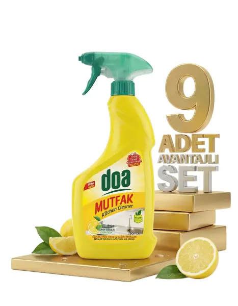 Doa Mutfak Temizleyici 9x750 Ml - 1