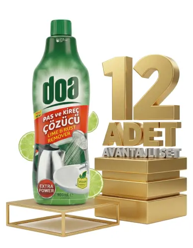 Doa Pas Ve Kireç Çözücü 12x900 Ml - DOA