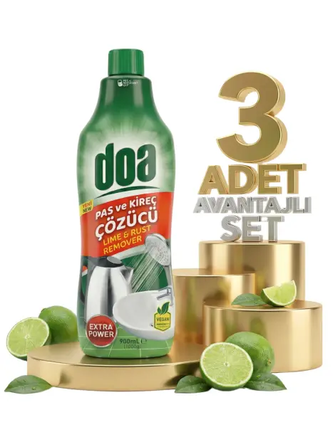 Doa Pas Ve Kireç Çözücü 3x900 Ml - 1