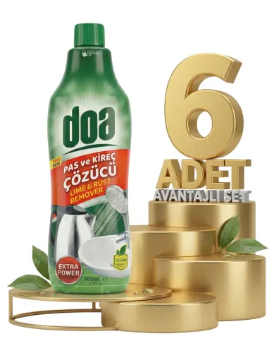 Doa Pas Ve Kireç Çözücü 6x900 Ml - DOA