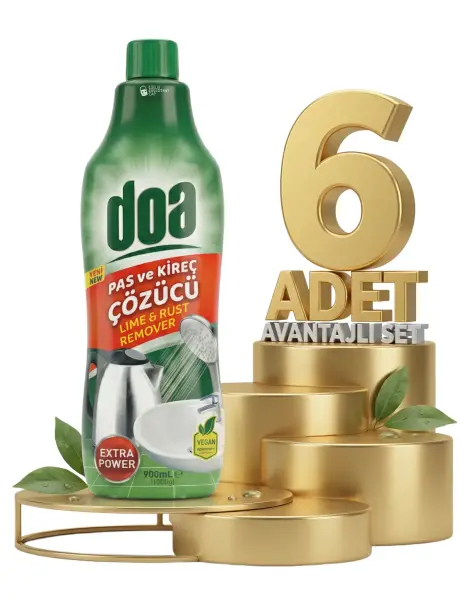 Doa Pas Ve Kireç Çözücü 6x900 Ml - 1