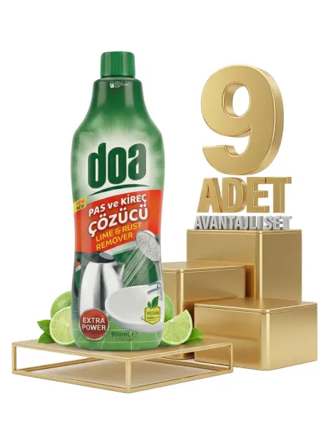 Doa Pas Ve Kireç Çözücü 9x900 Ml - 1