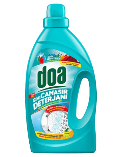 Doa Sıvı Çamaşır Detarjanı Renkli Beyaz 2700 Ml - Doa