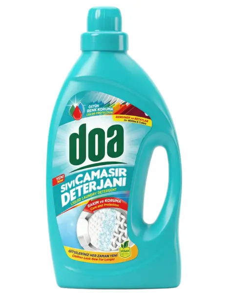 Doa Sıvı Çamaşır Detarjanı Renkli Beyaz 2700 Ml - 1