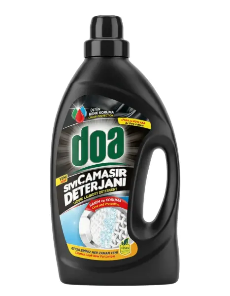 Doa Sıvı Çamaşır Detarjanı Siyah Ve Koyular 2700 Ml - 1